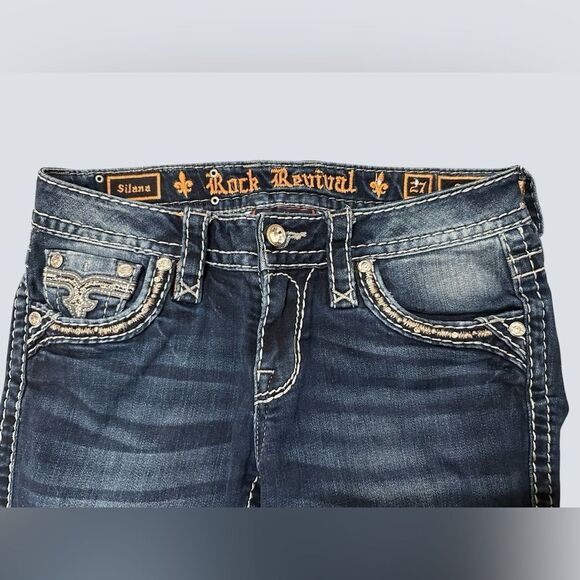 Rock Revival Silana Jean Size 27 - Picture 2 of 4